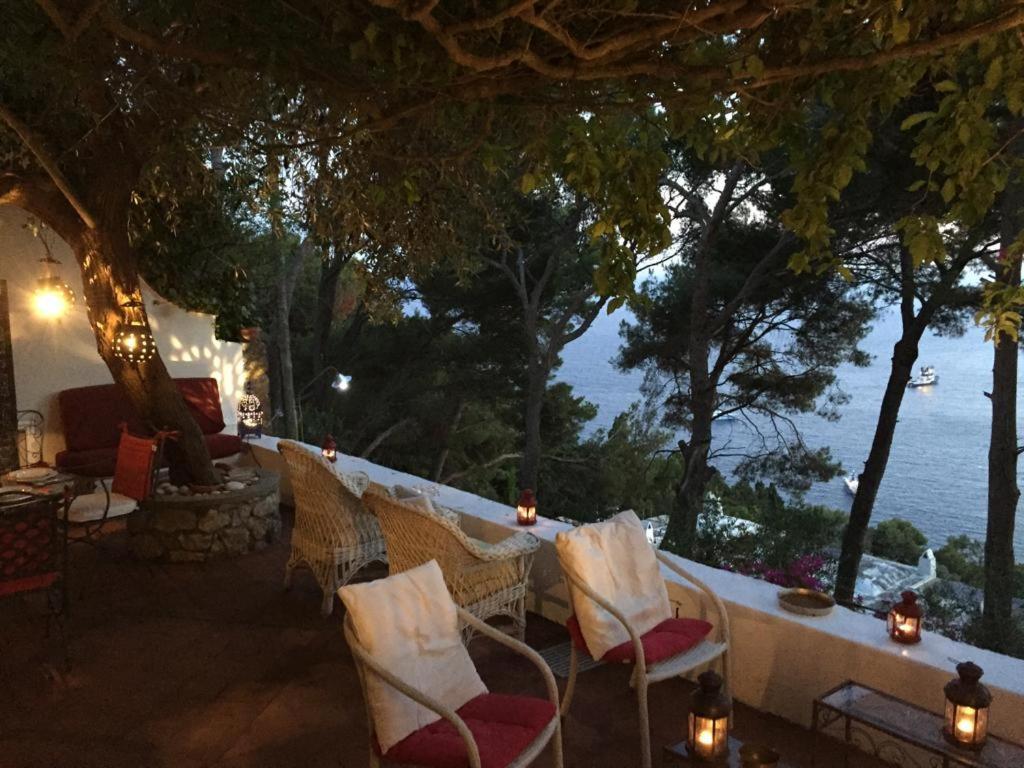 Villa Guya Capri Bagian luar foto