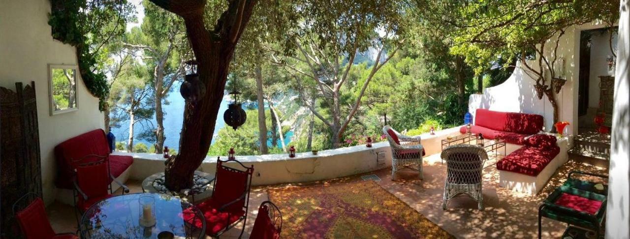 Villa Guya Capri Bagian luar foto